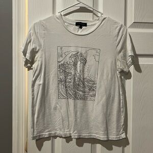 Wave Graphic Tee, size S